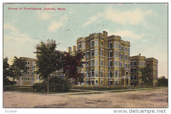 House of Providence, DETROIT, Michigan, PU-1910