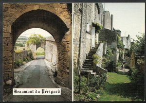 France Postcard - Beaumont Du Perigord, Rue Felicianne, Dordogne  LC3859