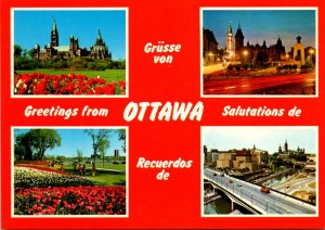 Canada Ottawa Greetings With Multi View