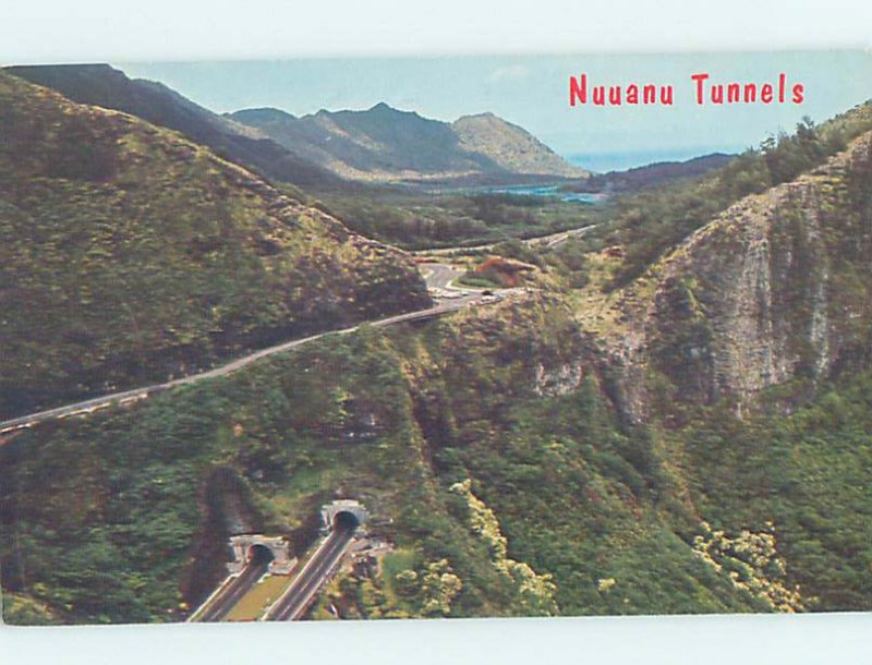 Pre-1980 NATURE SCENE Nuuanu Pali - Oahu Hawaii HI AD2295@