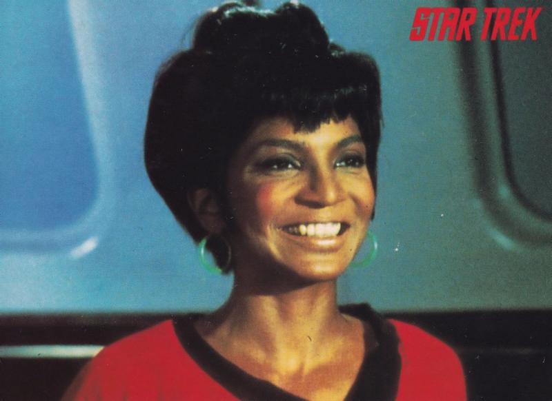 Nichelle Nicholas as Lieutenant Uhura Star Trek Film Rare Postcard