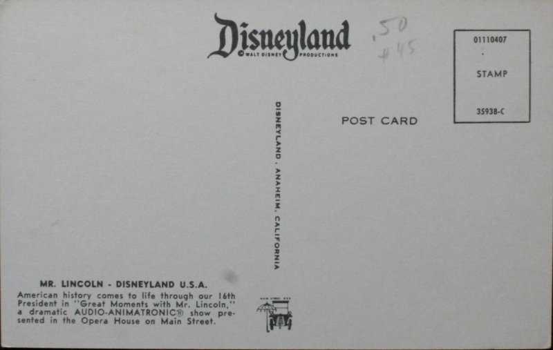 Abraham Lincoln Disneyland