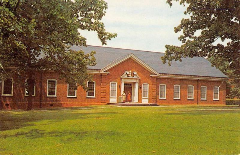 Greensboro North Carolina Guilford College Union Vintage Postcard K86524