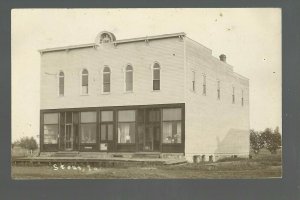 Stout IOWA RP 1910 GENERAL STORE Main Street nr Cedar Falls Parkersburg Dike