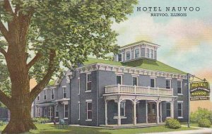 Illinois Nauvoo Hotel Nauvoo 1959