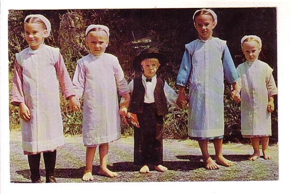 Group of Amish Children, Ontario, Photo Vincent Tortora