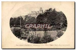 Great Britain Great britain Old Postcard the upper gardens Showing the new to...