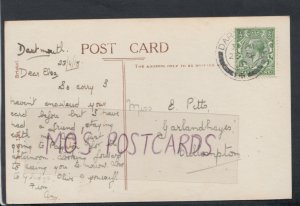 Family History Postcard - Pitts - Garlandhayes, Cullompton, Devon  RF2819