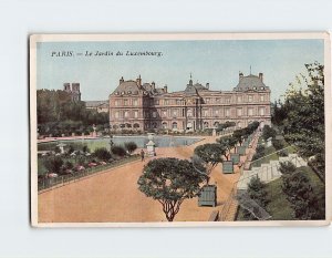 Postcard Le Jardin du Luxembourg, Paris, France