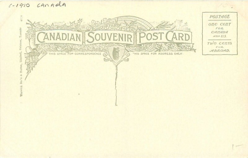 Postcard C-1910 Canada People making Maple sugar occupation CD24-675