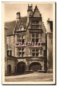 Postcard Old House Sarlat Renaissance