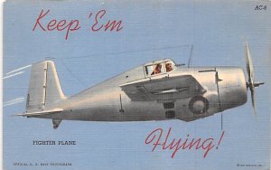 Fighter Plane 1942 Missing Stamp 