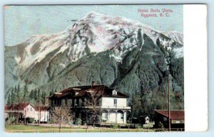 AGGASIZ, British Columbia B.C. Canada ~ HOTEL BELLA VISTA 1910 Postcard