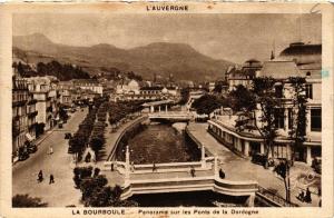 CPA La BOURBOULE Panorama sur les Ponts de la Dordogne (720923)