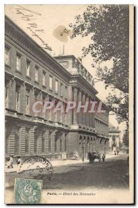 Old Postcard Paris Hotel Mint