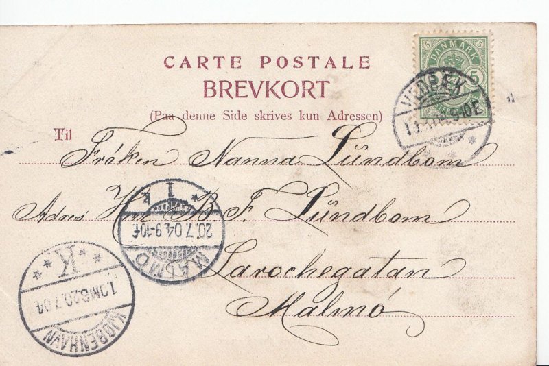 Denmark Postcard - Parti Fra Enrum   A5156