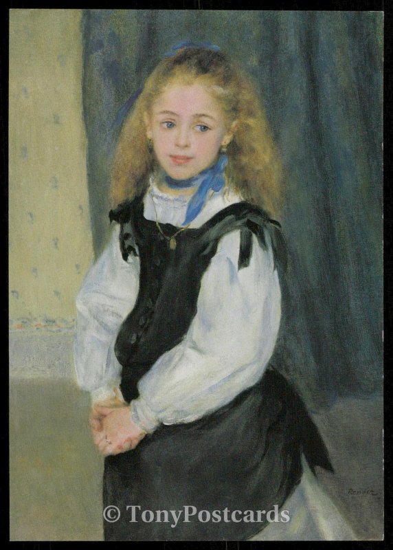 Portrait of Mademoiselle Legrand - Pierre-Augustine Renoir
