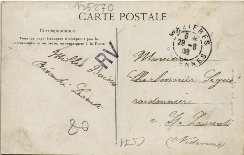 CPA GIVET - Caserne Charbonnier (135270)