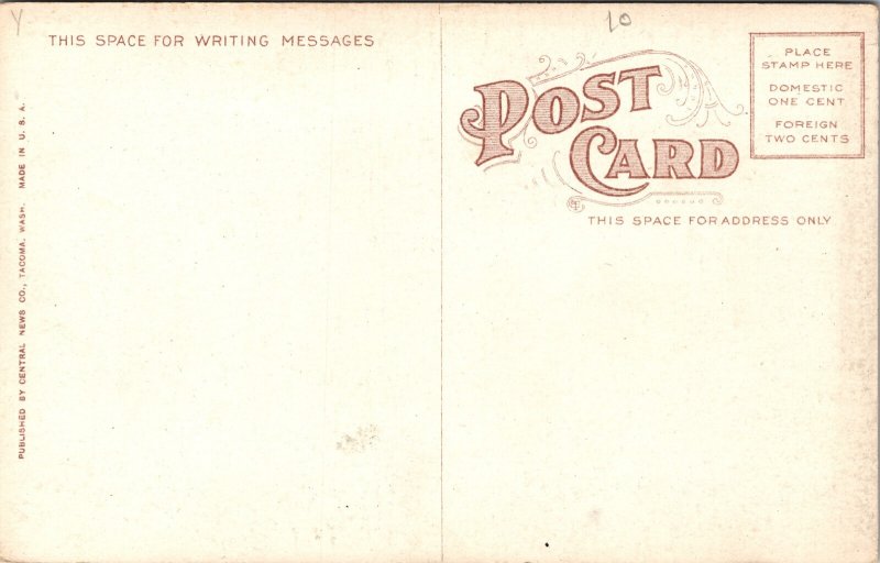 Vintage Postcard Alaska Hunters, Eskimos With A Catch of Seals & Kayaks