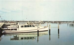 Crisfield Maryland~Crab Boats @ Docks~1950s Postcard