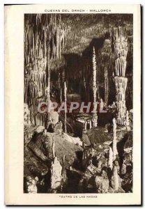 Postcard Old Cuevas del Drach Mallorca