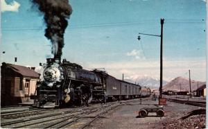 SALIDA, CO Colorado  DENVER & RIO GRANDE WESTERN Railroad  c1970s  Postcard