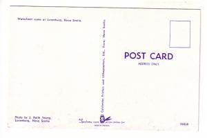 Waterfront Scene, Lunenburg, Nova Scotia,