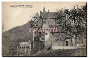 Old Postcard Chateau D & # 39uriage Les Bains