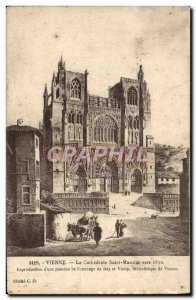 Old Postcard Vienna La Cathedrale Saint Maurice 1830