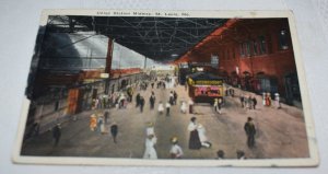 Union Station Midway St. Louis Missouri Postcard Railroad