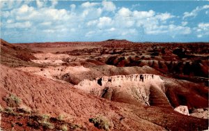 Painted Desert, Arizona, Clay, Sandstones, HOEB hills, Cliffs, Rainbow, Postcard