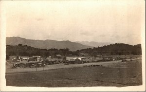 RPPC View Overlooking Universal City Studio Lot c1913 CA Vintage Postcard G74