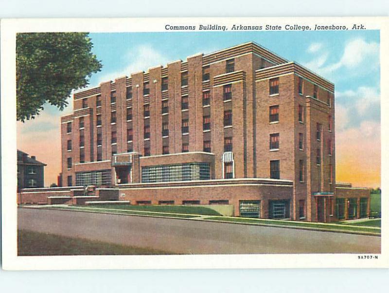 Linen COMMONS BUILDING AT ARKANSAS STATE COLLEGE Jonesboro Arkansas AR L9274