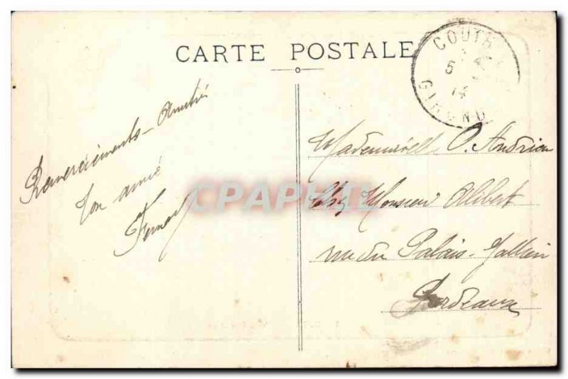 Coutras - Vue Generale - Old Postcard