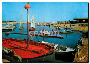 Postcard Modern Cote Vermeille Canet Plage Port