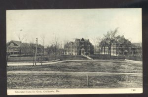 CHILLICOTHE MISSOURI INDUSTRIAL HOME FOR GIRLS 1908 MO. VINTAGE POSTCARD