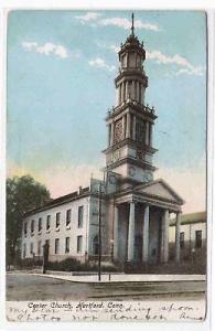 Center Church Hartford Connecticut 1909 postcard