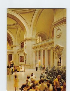 Postcard View of the Great Hall of The Metropolitan Museum of Art, New York