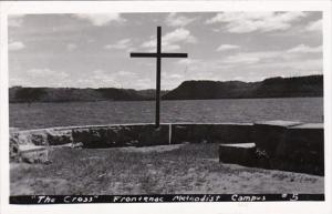 Minnesota Lake City The Cross Frontenac Methodist Camps 1961 Real Photo