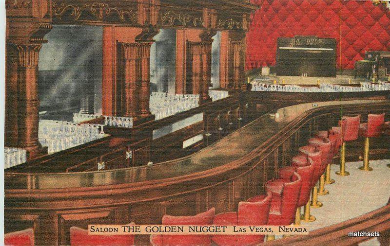 1940s Golden Nugget Gambling Hall Saloon Restaurant Beals Las Vegas Nevada 7921