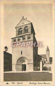 Old Postcard Epinal Basilique Saint Maurice