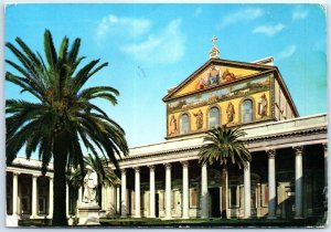 Postcard - St. Paul's Church - Rome, Italy