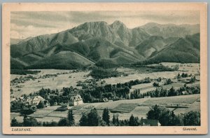 ZAKOPANE POLAND ANTIQUE POSTCARD