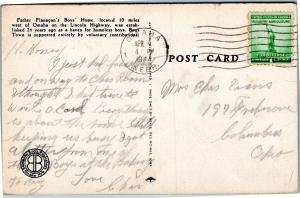 postcard NE - Father Flanagan Boys Home, Boys Town (#P2499)