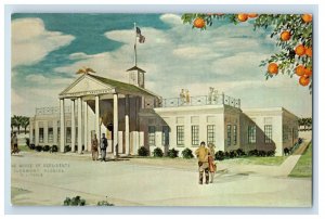 Vintage The House Of Presidents Clermont Flordia. Postcard F118E