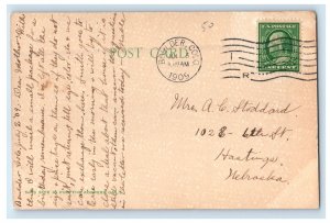 1909 Boulder County Court House Boulder Colorado CO Posted Antique Postcard
