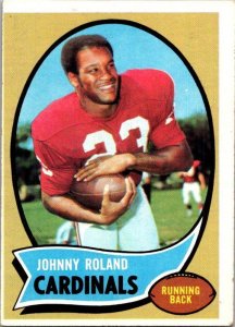 1970 Topps Football Card Johnny Roland St Louis Cardinals sk21497