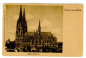 Gruss Aus Koln, Germany. Cathedral, South Side