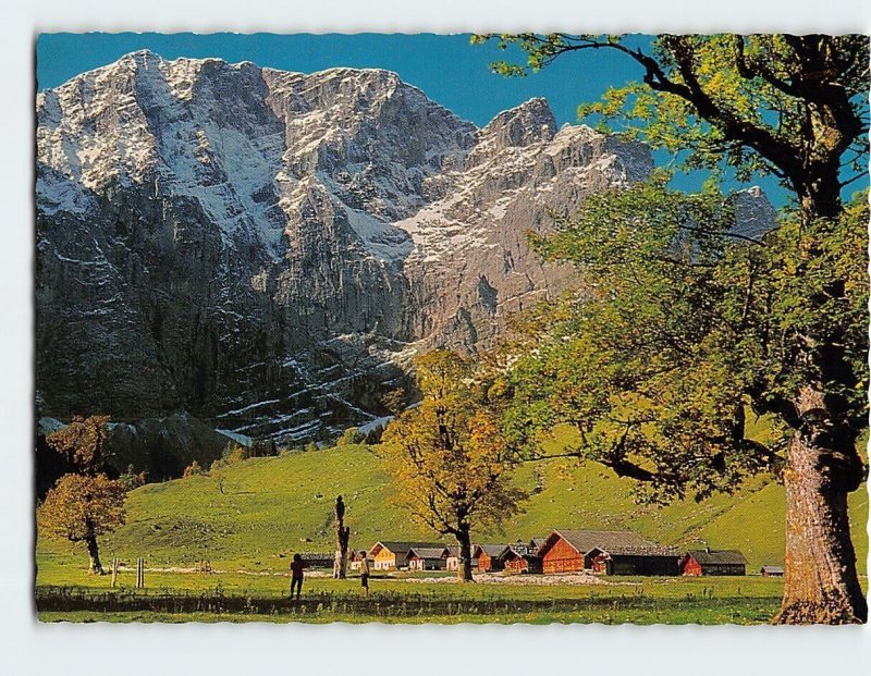 Postcard Großer Ahornboden Hinterriß Austria