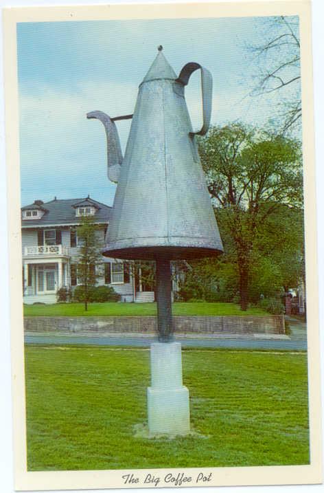 Big Coffee Pot Winston-Salem North Carolina NC